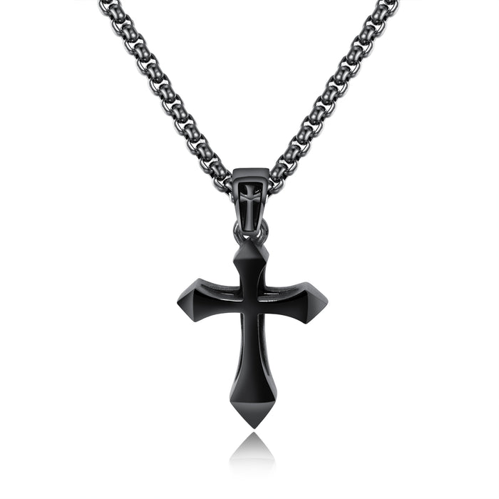 New cross necklace couple pendant gift