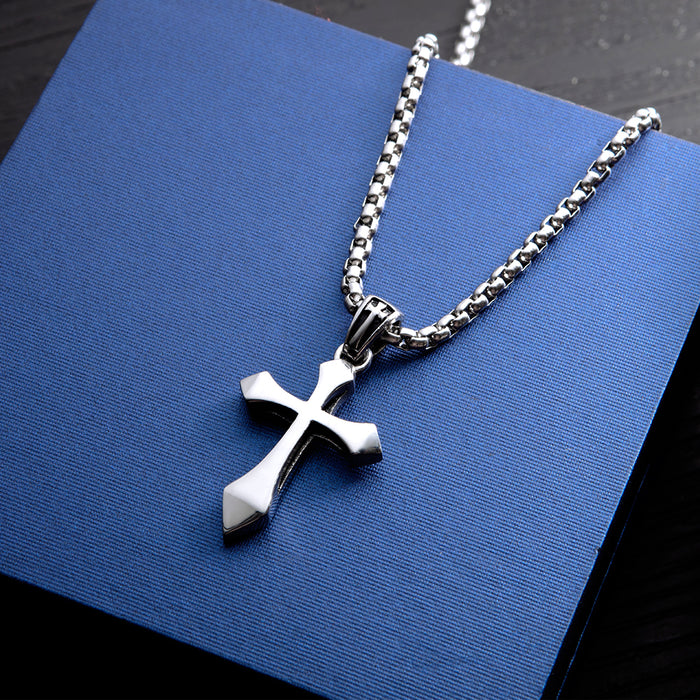 New cross necklace couple pendant gift