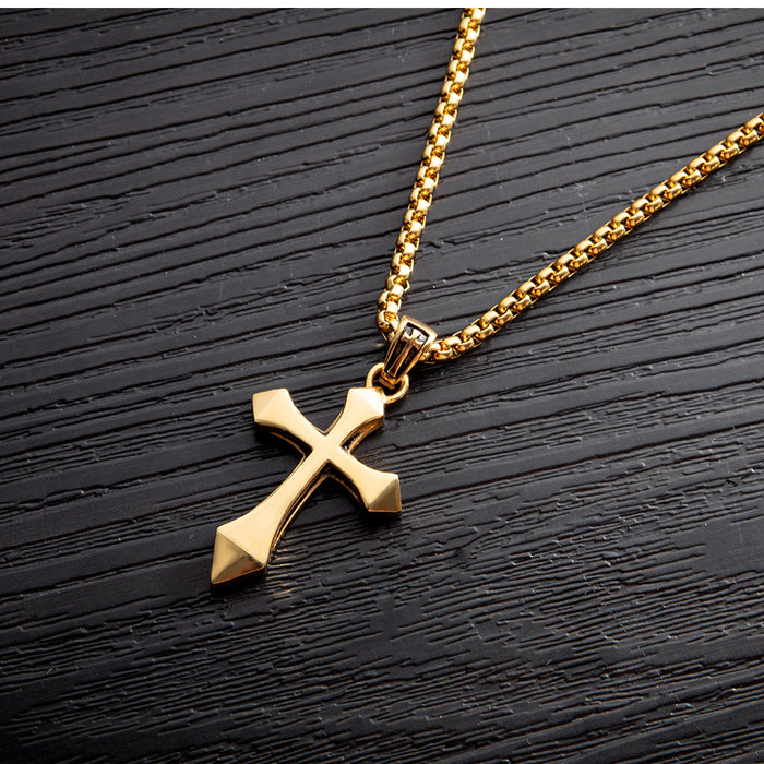 New cross necklace couple pendant gift