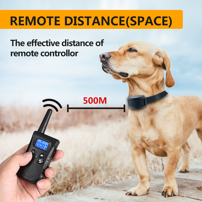 PD520remote control dog training device, voice-activated bark stopper, dog training device, dog supplies, electronic dog training supplies, dog collar