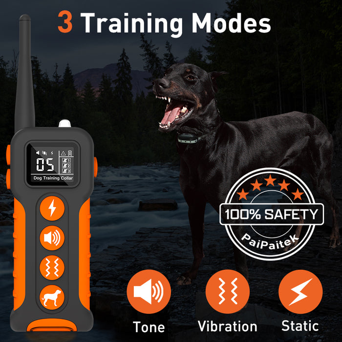 PD518-1 remote control dog training device, voice-activated bark stopper, dog training device, dog supplies, electronic dog training supplies, dog collar