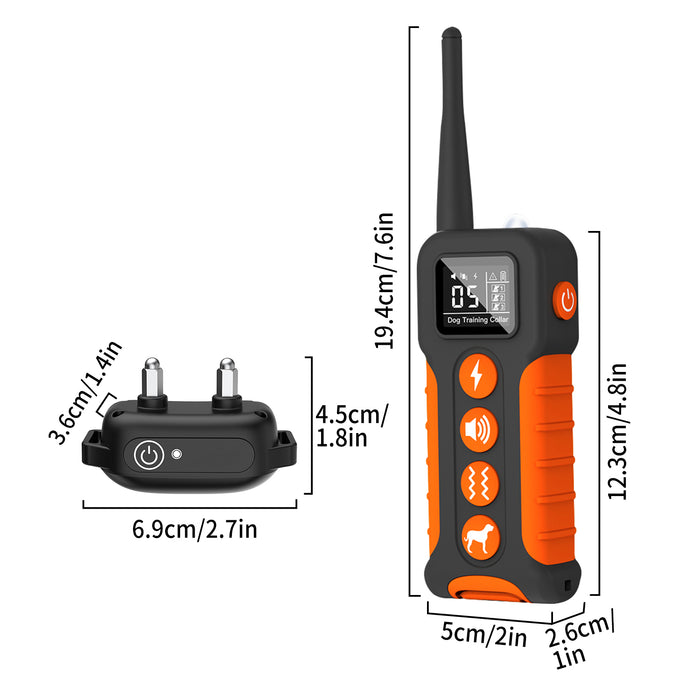 PD518-1 remote control dog training device, voice-activated bark stopper, dog training device, dog supplies, electronic dog training supplies, dog collar