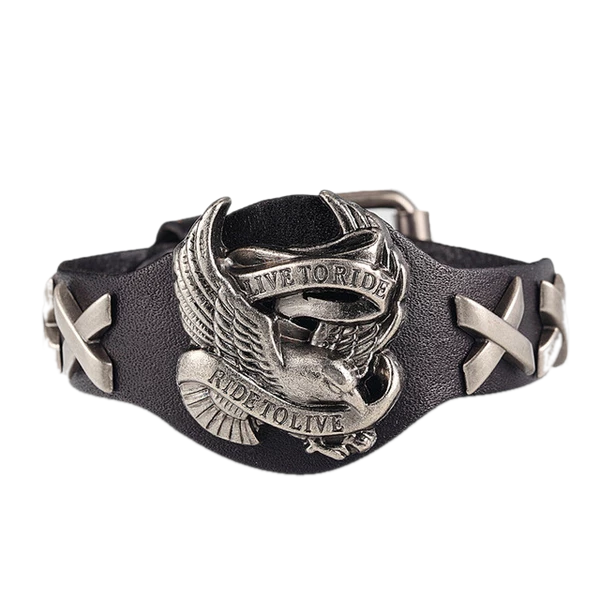 Retro Men's Leather Bracelet