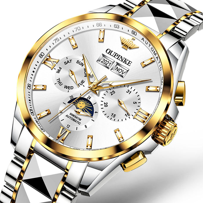 Multi-function Fully Automatic Business Mechanical Watch Men's Watch
