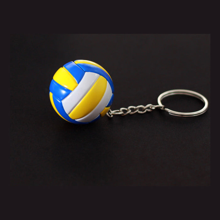 Ball Souvenirs Football Volleyball Basketball Key Chain Pendant Gifts