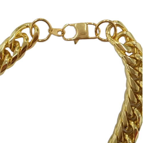 Chunky Luxurious Gold Bracelet