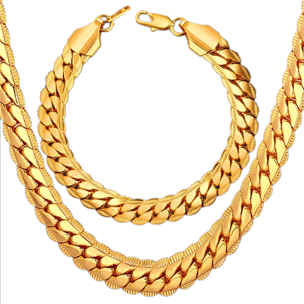 Chunky Luxurious Gold Bracelet