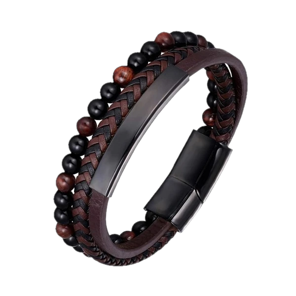 Stylish Bracelet for Men with Magnetic Clasps