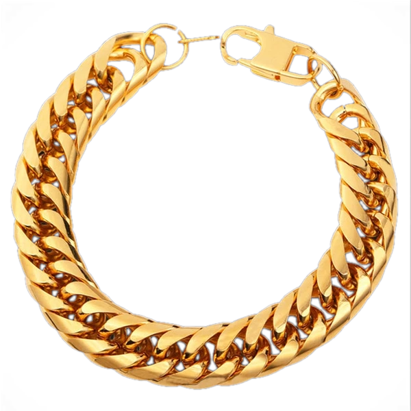 Chunky Luxurious Gold Bracelet