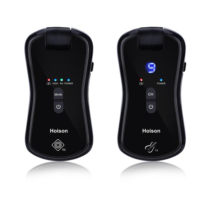 S8 Wireless Guitar System Wireless Audio Electric Guitar Transmitter Receiver 10 Channels Transmission Range High Frequency