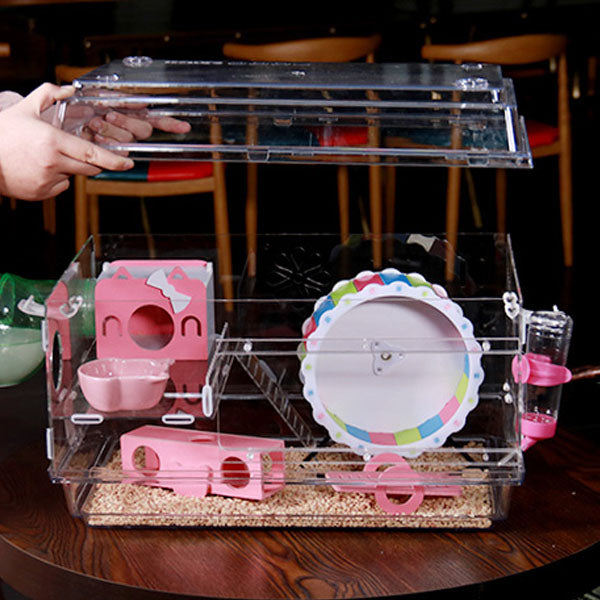 Hamster cage pet house