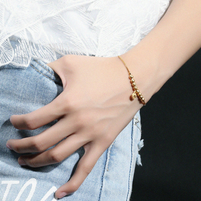 Heart of Gold Adjustable Bracelet