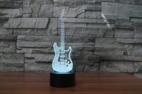 LED Electric Guitar Lamp