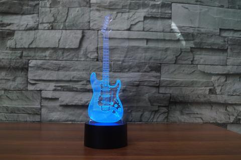 LED Electric Guitar Lamp