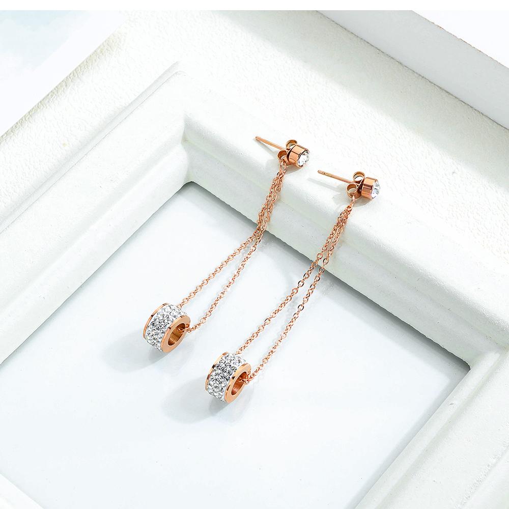 All-match temperament ins diamond earrings