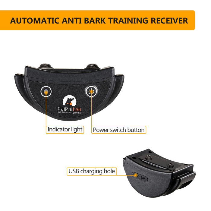 Anti-Dog Barking Dog Training bark Stopper Electric Shock Dog Training Training bark Stop Barking Electric Shock Collar