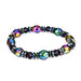 Rainbow Magnetic Hematite Wellness Bracelet - Bracelet - Inner Wisdom Store