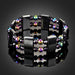 Rainbow Magnetic Hematite Wellness Bracelet - Bracelet - Inner Wisdom Store