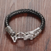 Game Of Thrones Inspired Dragon Loop Stainless Steel Men's Bracelet - Florence Scovel - 2