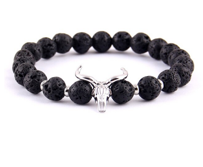 Bull Lava Bracelet