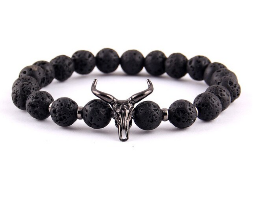 Bull Lava Bracelet