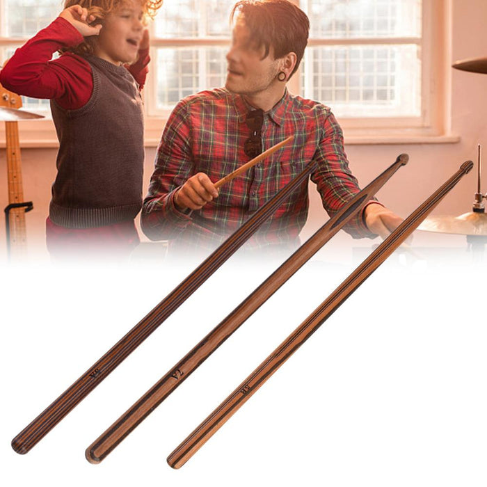 Durable Maple Wood Drop-Shaped Drumsticks