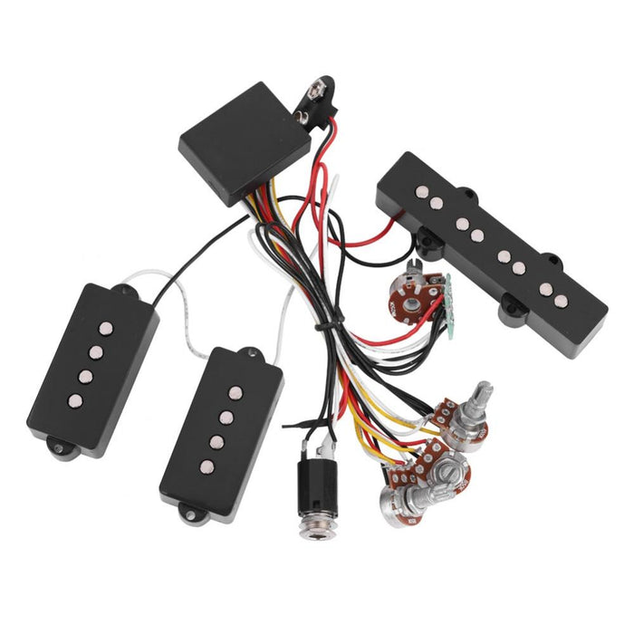 Electric Bass Preamp Wiring Circuit Pickup