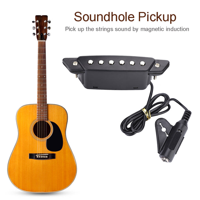 Magnetic Soundhole Pickup for Acoustic Guitar