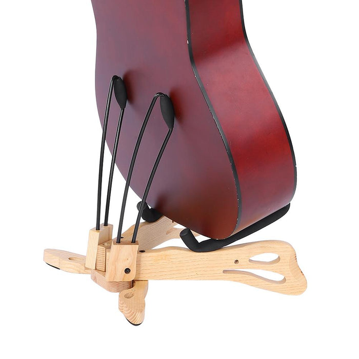 MA-38 Butterfly Shape Guitar Solid Wood Folding Stand Bracket Holder