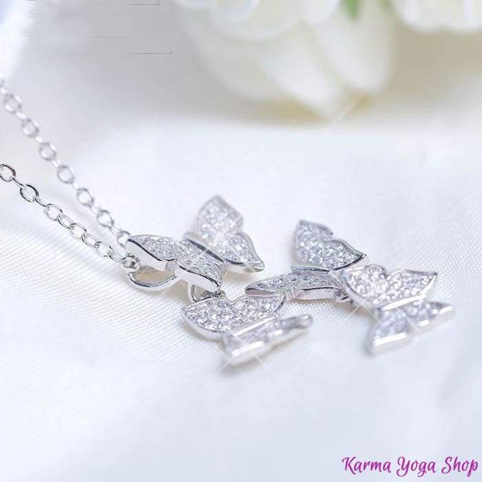 Necklace "Butterfly Joy"