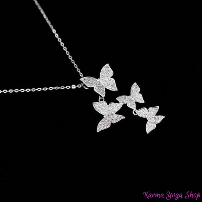 Necklace "Butterfly Joy"