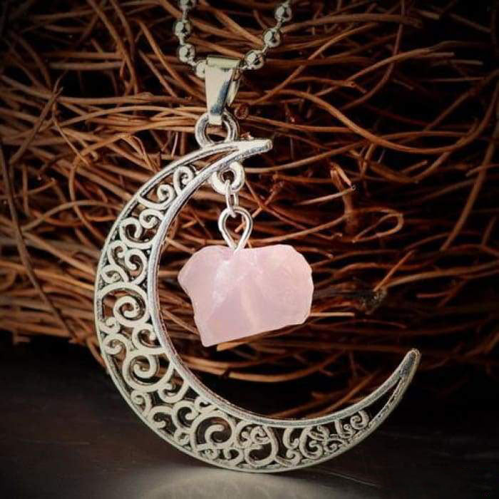 Necklace "Magic of the Moon" in Semi-precious Stone