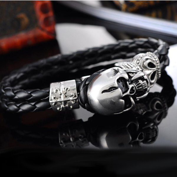 Men's Skull Bracelet - Florence Scovel - 2