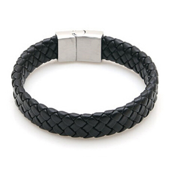 Men's Braided Leather Bracelet - Florence Scovel - 1