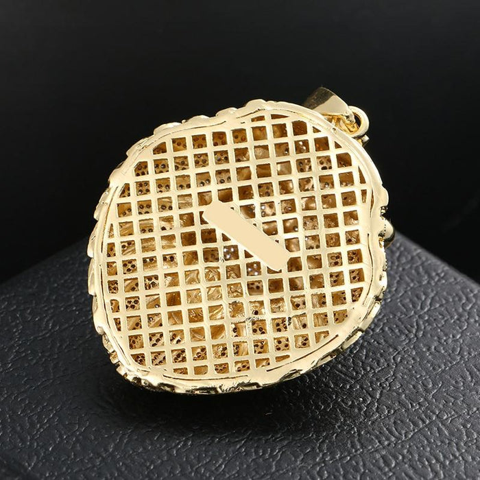 Lion Head Pendant Necklace- Men's Hip Hop Jewelry