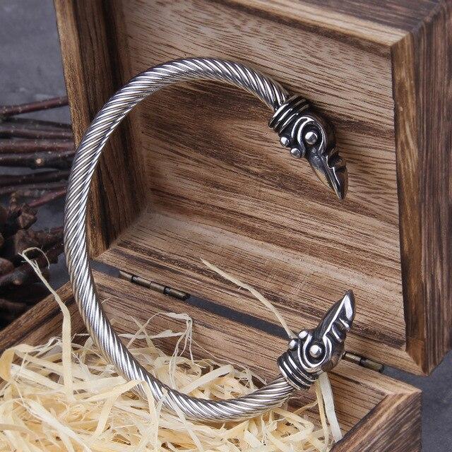 Viking 'The ravens of odin' Bracelet