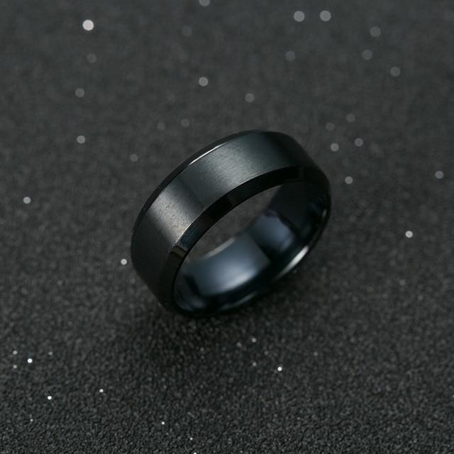 Titanium Black Ring