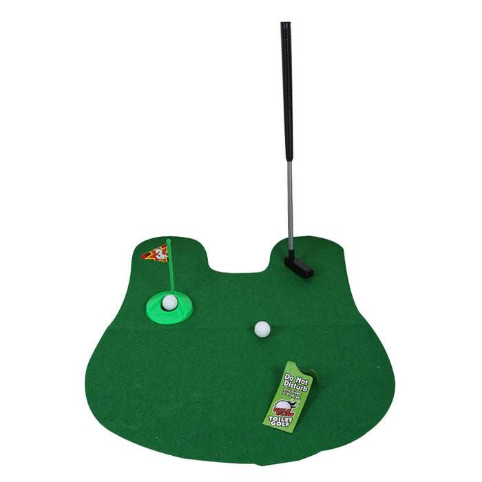 Potty Putter Toilet Mini Golf Game Set
