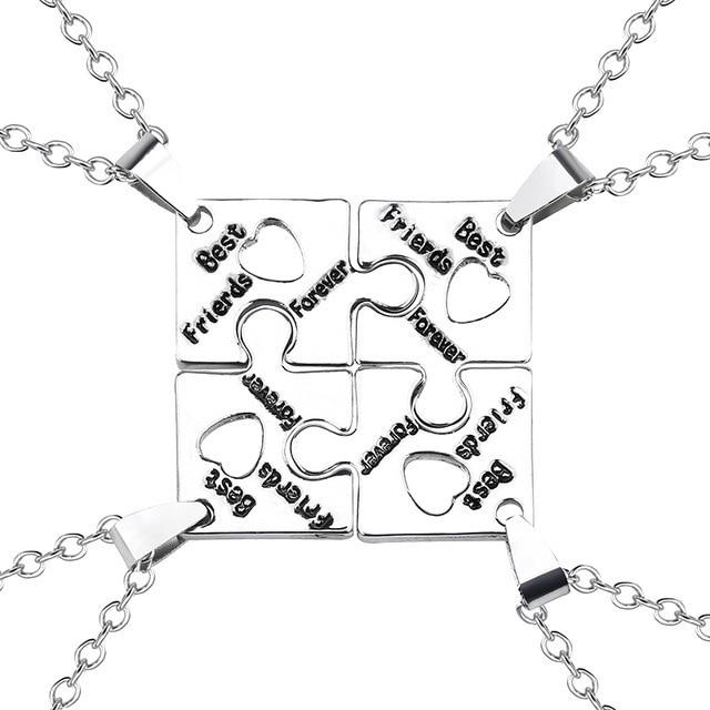 Matching Puzzle Necklaces Set