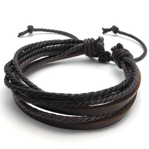 Rustic Leather Wrap Bracelet - Florence Scovel - 9